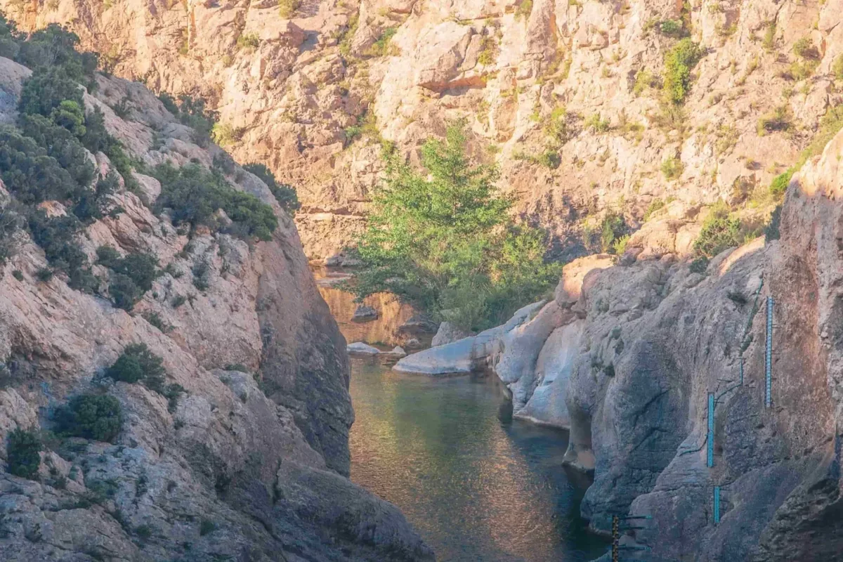 Gorges étroites du Verdouble au Grau de Padern