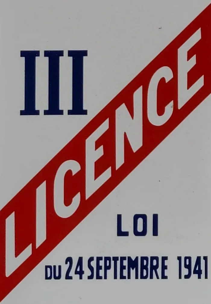 Licence III du bar à vin du Clos Nysa